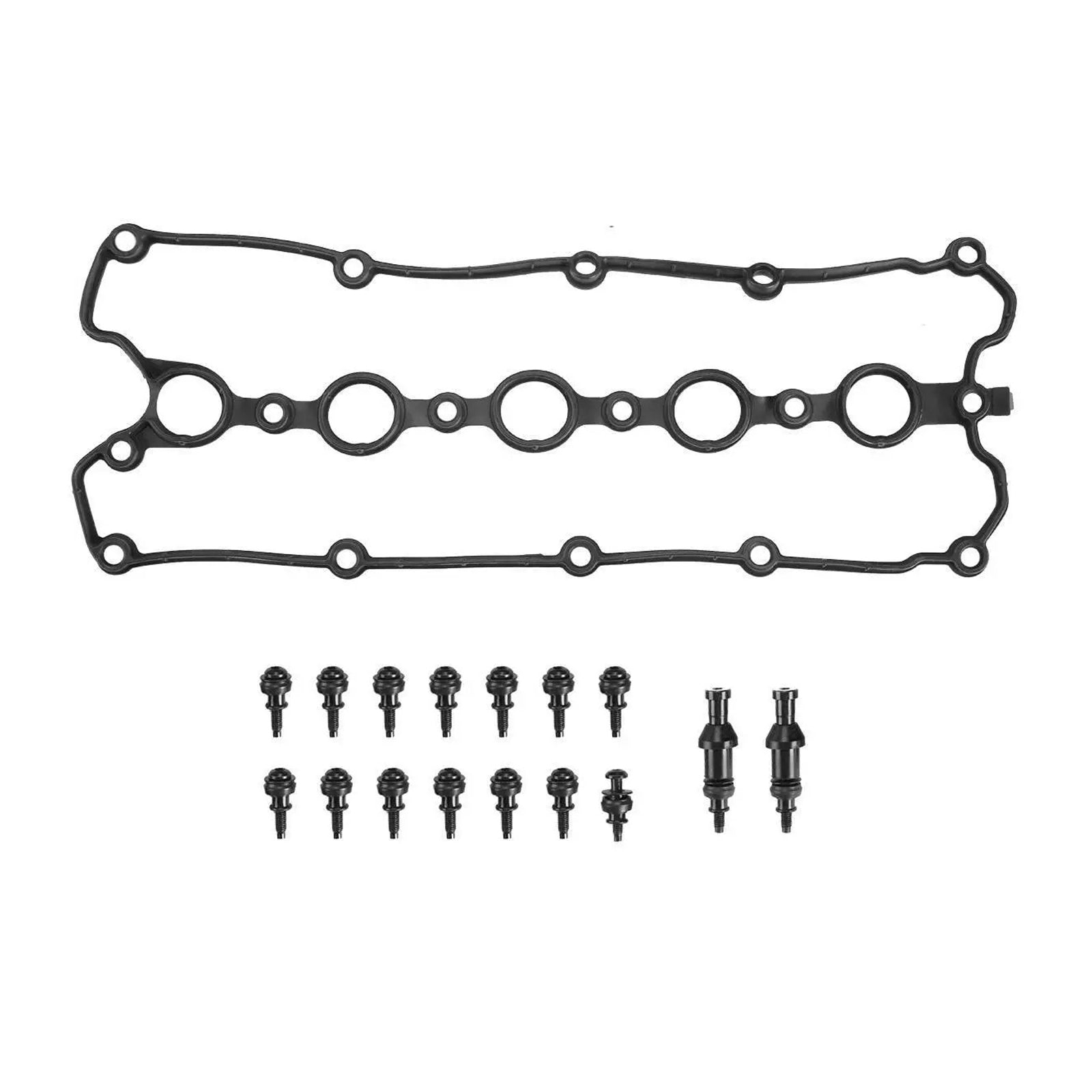 2006-2014 VW Golf 2.5L Tampa da válvula do motor com parafusos de junta Cap 07K103469L 07K103469L