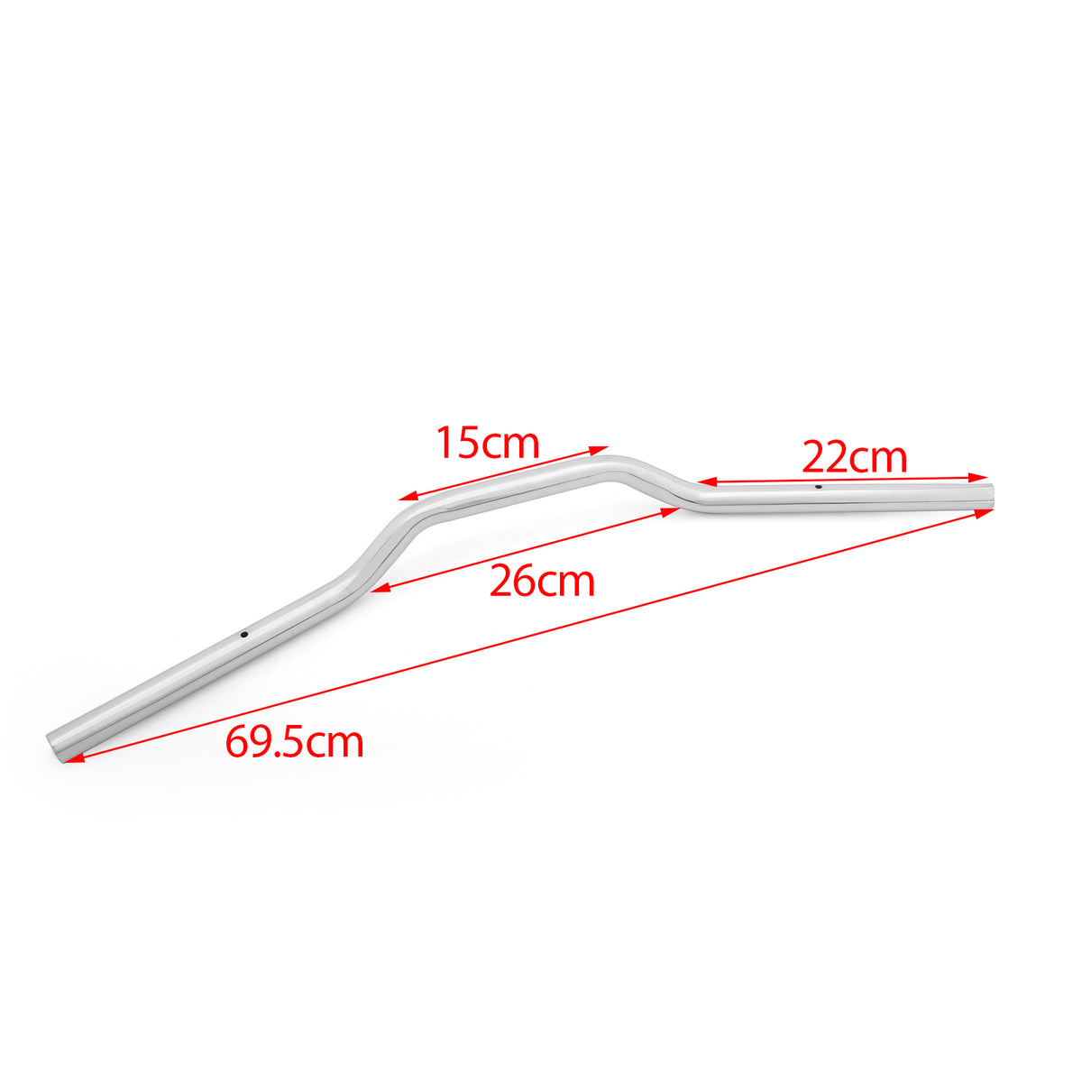 Yamaha R1 Universal 7/8" 22Mm Motorcycle Drag Bars Handlebar Chrome Generic