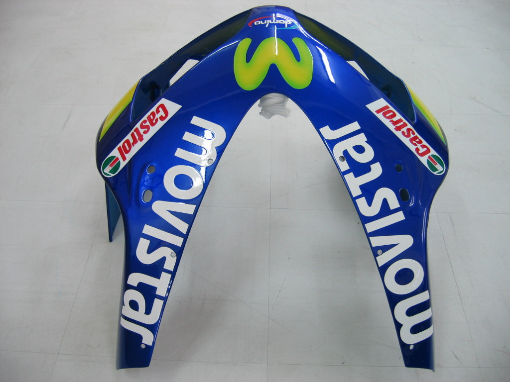 2003-2004 Honda CBR 600 RR Blue & Green Movistar Racing Fairings Generic