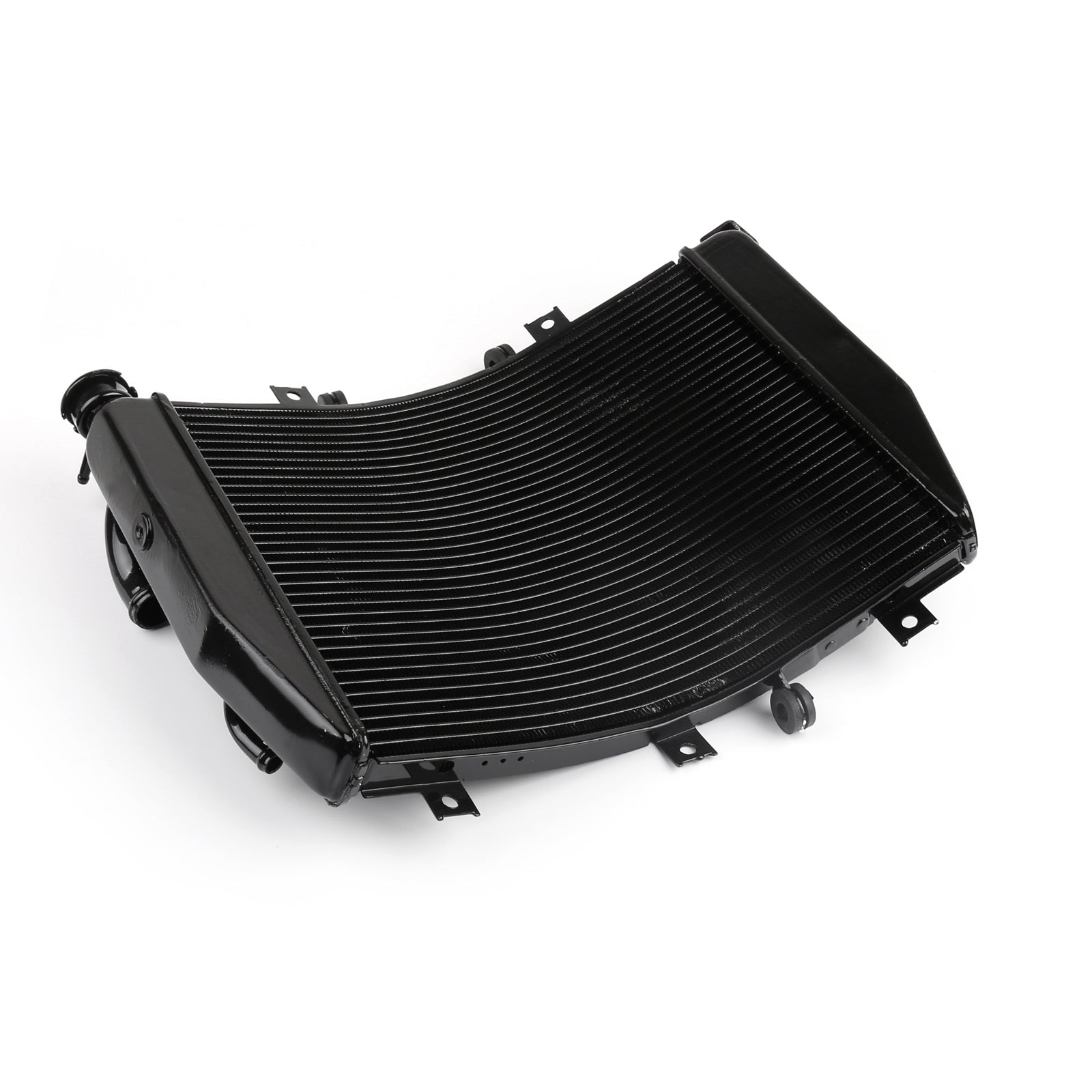 Cooler de radiador preto de alumínio para Kawasaki Ninja ZX10R ZX-10R ZX 10R 2004-2005