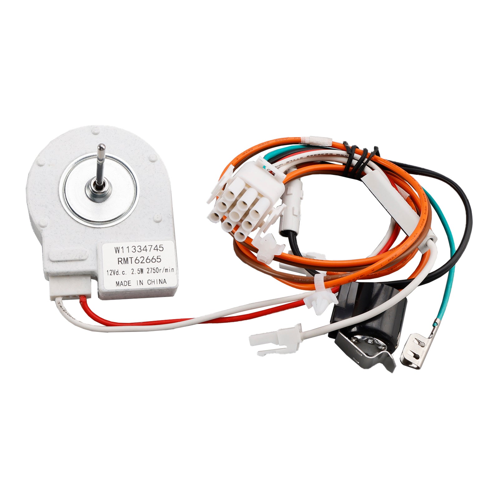 W11334745  W10276647 Moteur de ventilateur d'évaporateur pour réfrigérateur Maytag Amana IKEA