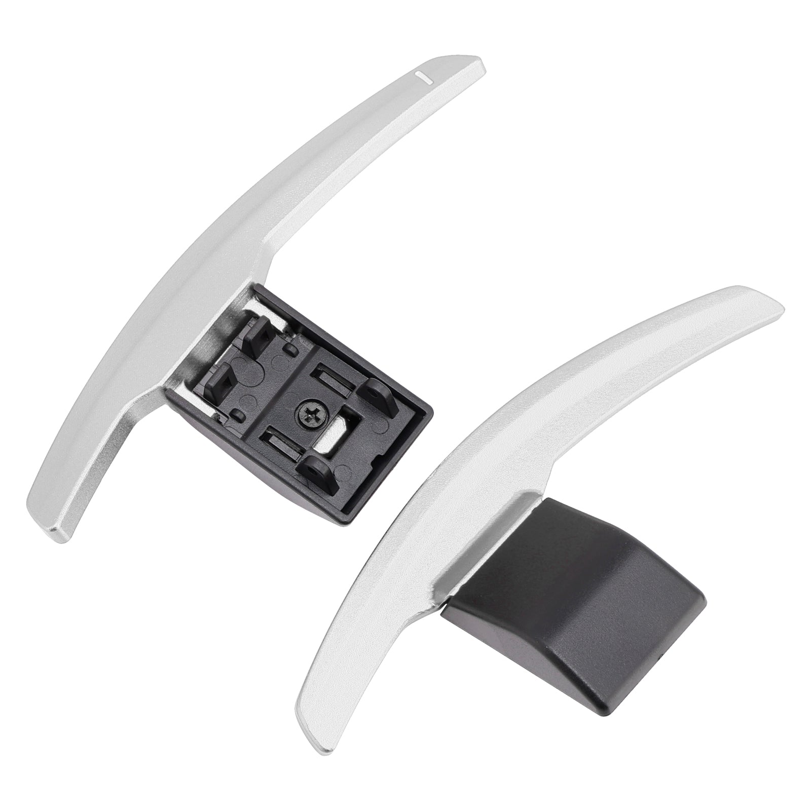 Paddle Shifter Extension for BMW F -serien F30 F31 F32 F10 X3 X5 Aluminiumsølv