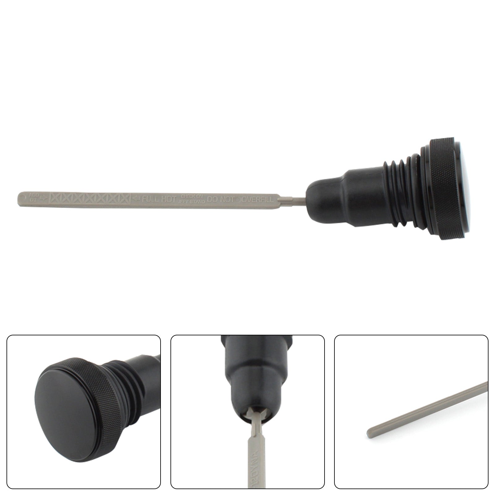 0710-0153 Oil Dipstick Tank Cap Plug For FXD Dyna 2006-2017