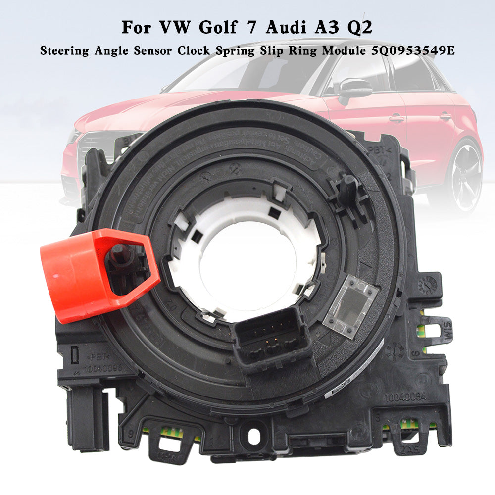 2014-2020 Volkswagen Golf Sportsvan Steering Angle Sensor Clock Spring Module 5Q0953549E