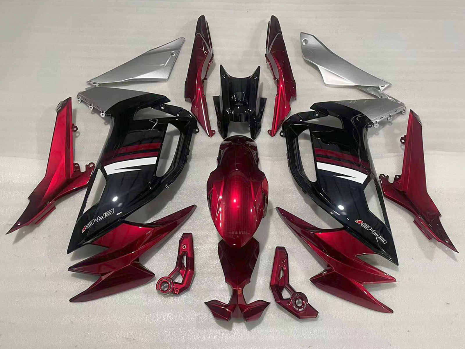 2017-2019 Kawasaki Ninja 650 ER-6F EX650 Fairing Kit Plastic 03# Generic