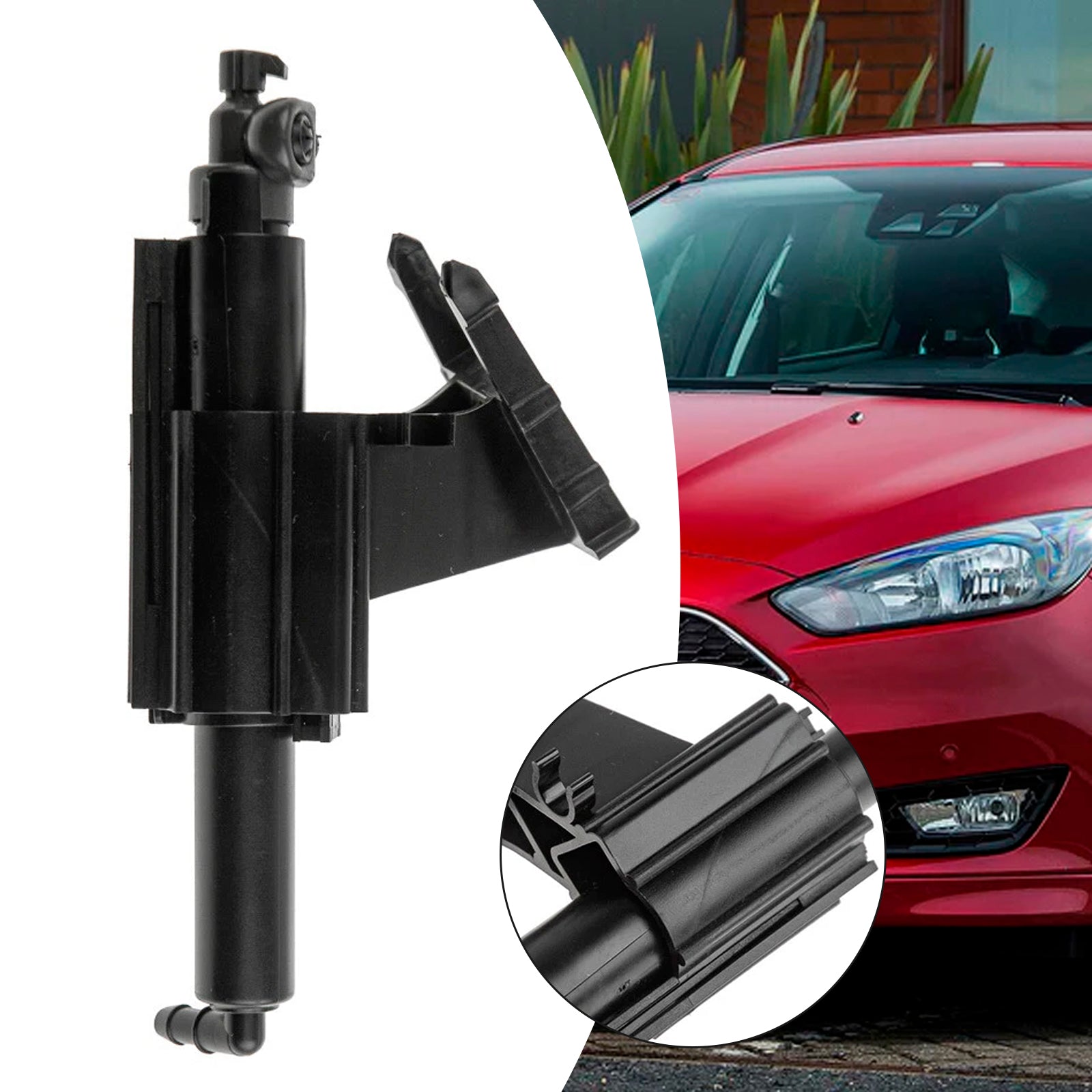 Front Headlight Spray Washer Nozzle Left BM5113L015AC For Ford Focus 10-17