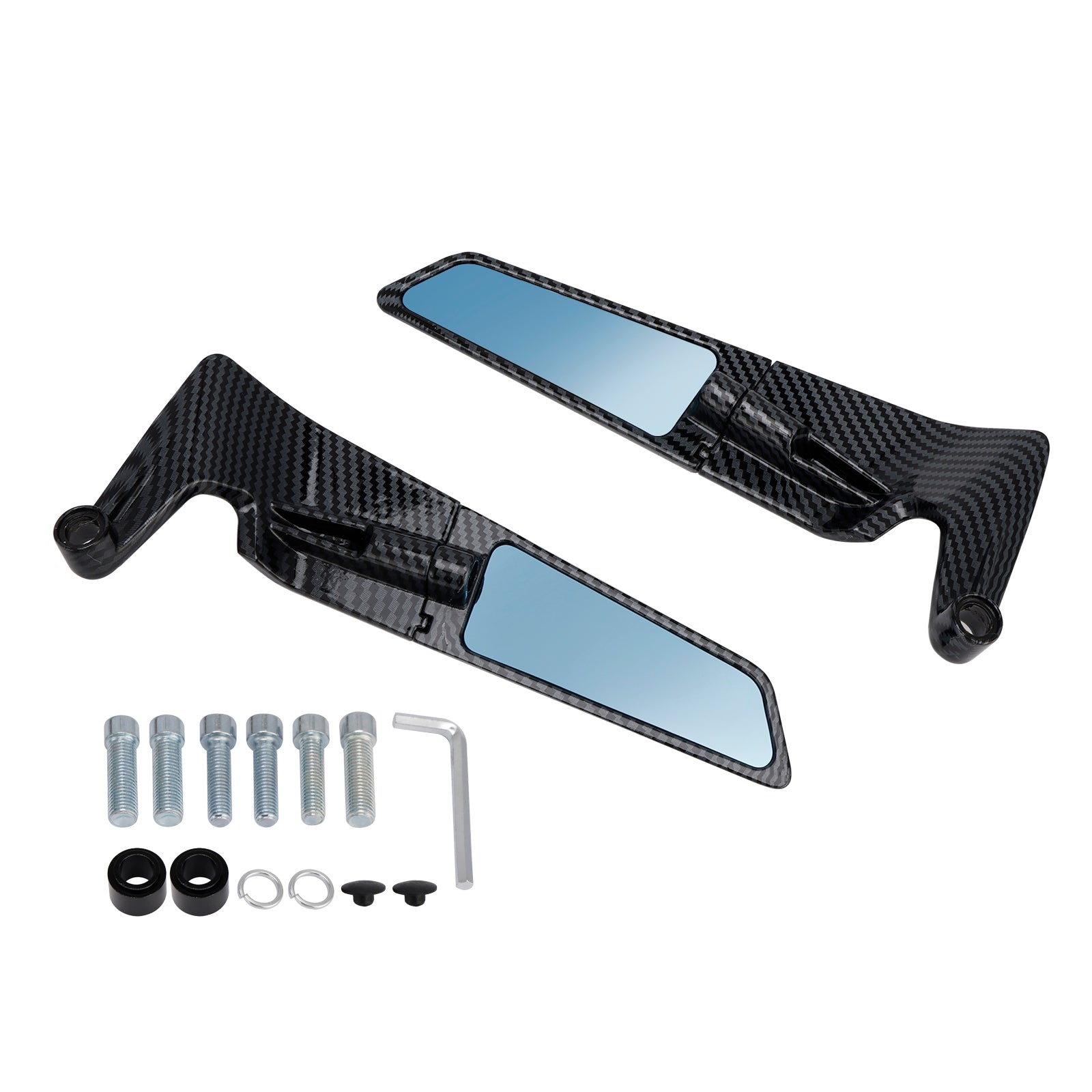 Backspeglar med vinge till Aprilia Tuono 660 Tuono V4 1100 RR Factory 15-25