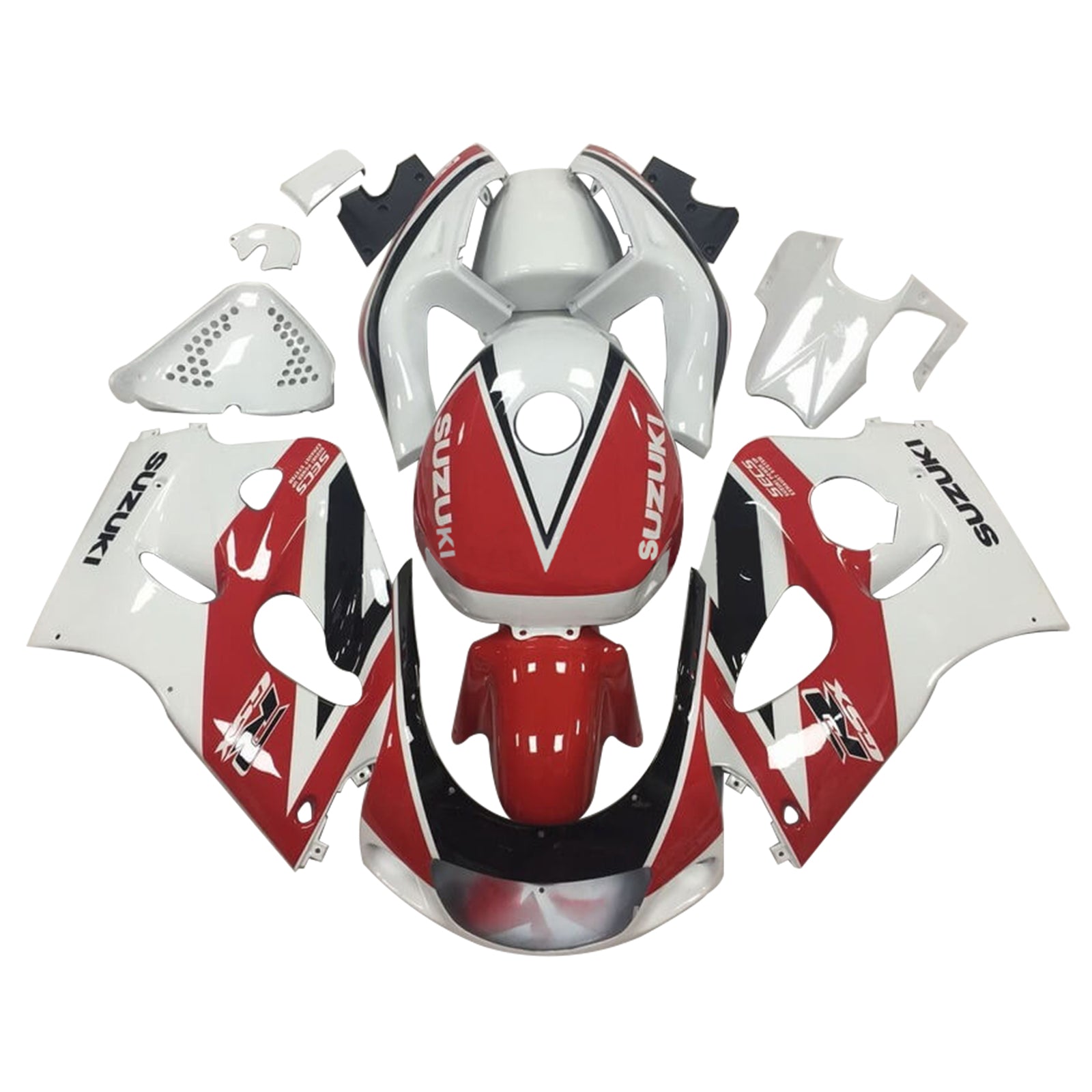 1996-2000 Suzuki GSXR600 1996-1999 GSXR750 Fairing Kit karosseri