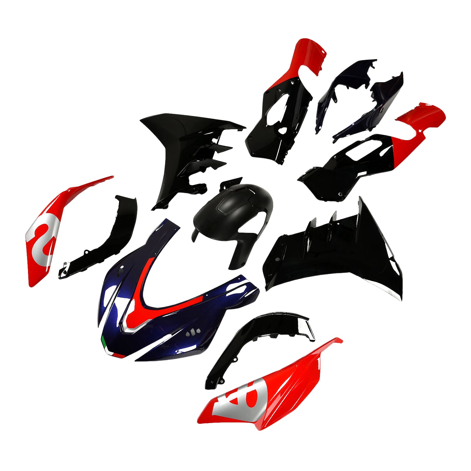 Injeção ABS Kit de carenagem de plástico de plástico para Aprilia RSV4 2021-2024