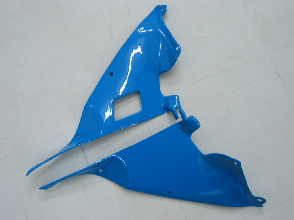 2006-2007 Suzuki GSXR 600 750 blauwe Rizla Racing stroomlijnkappen algemeen