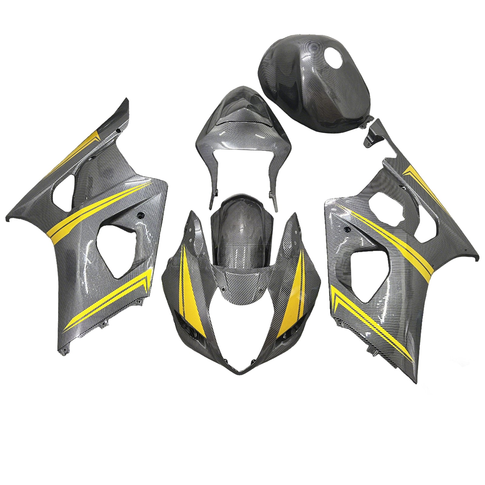 Kit de carenagem de injeção Abs de plástico para Suzuki GSXR1000 2003-2004 K3