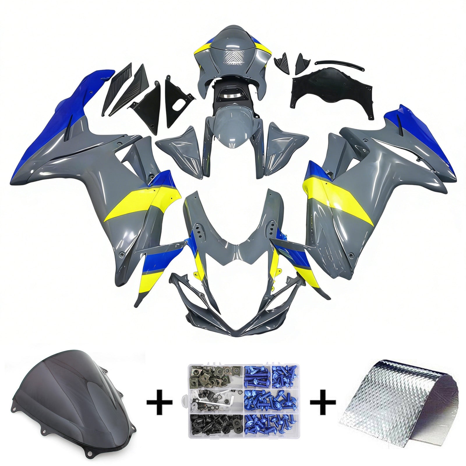 Injection Fairing Kit Bodywork Plastic For Suzuki GSXR600 GSXR750 2011-2026 K11