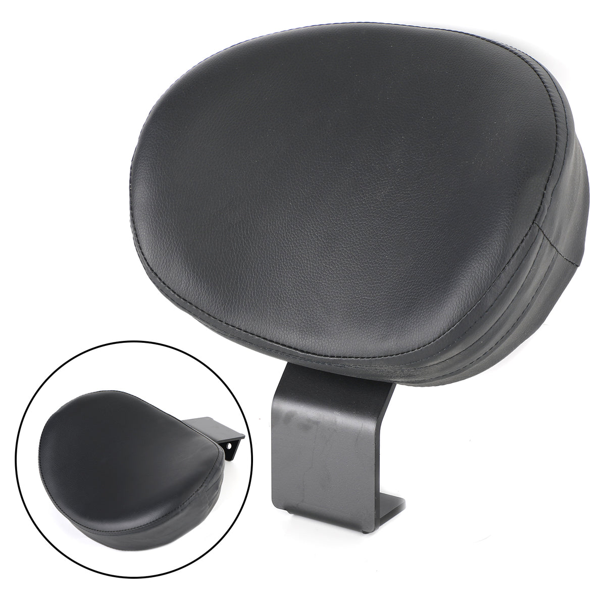 Suzuki Volusia VL400 Motorcycle Black Driver Rear Backrest Sissy Bar Pad Generic