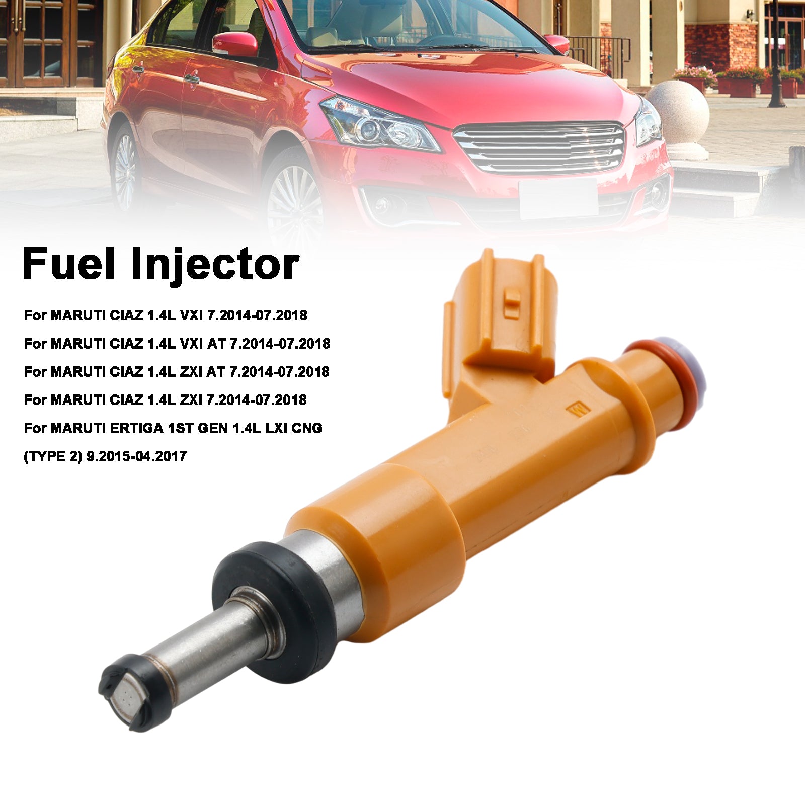 Injecteur de carburant pour MARUTI CIAZ 1,4 l ERTIGA SWIFT DZIRE, 1 pièce