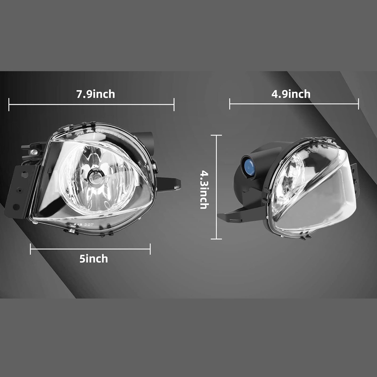 2008 BMW 328i/328xi/335i/335xi/M3 paar mistlampen voor met lampen 63176948373 63176948374