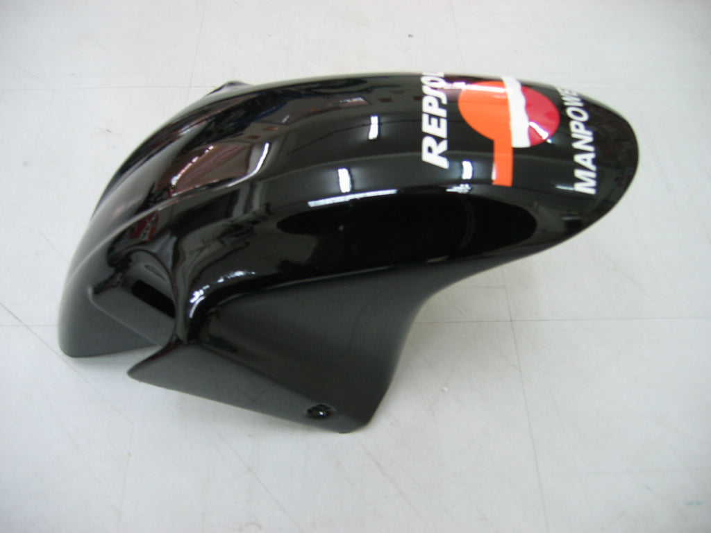 2004-2007 Honda CBR 600 F4i Black Repsol Racing Fairings Generic