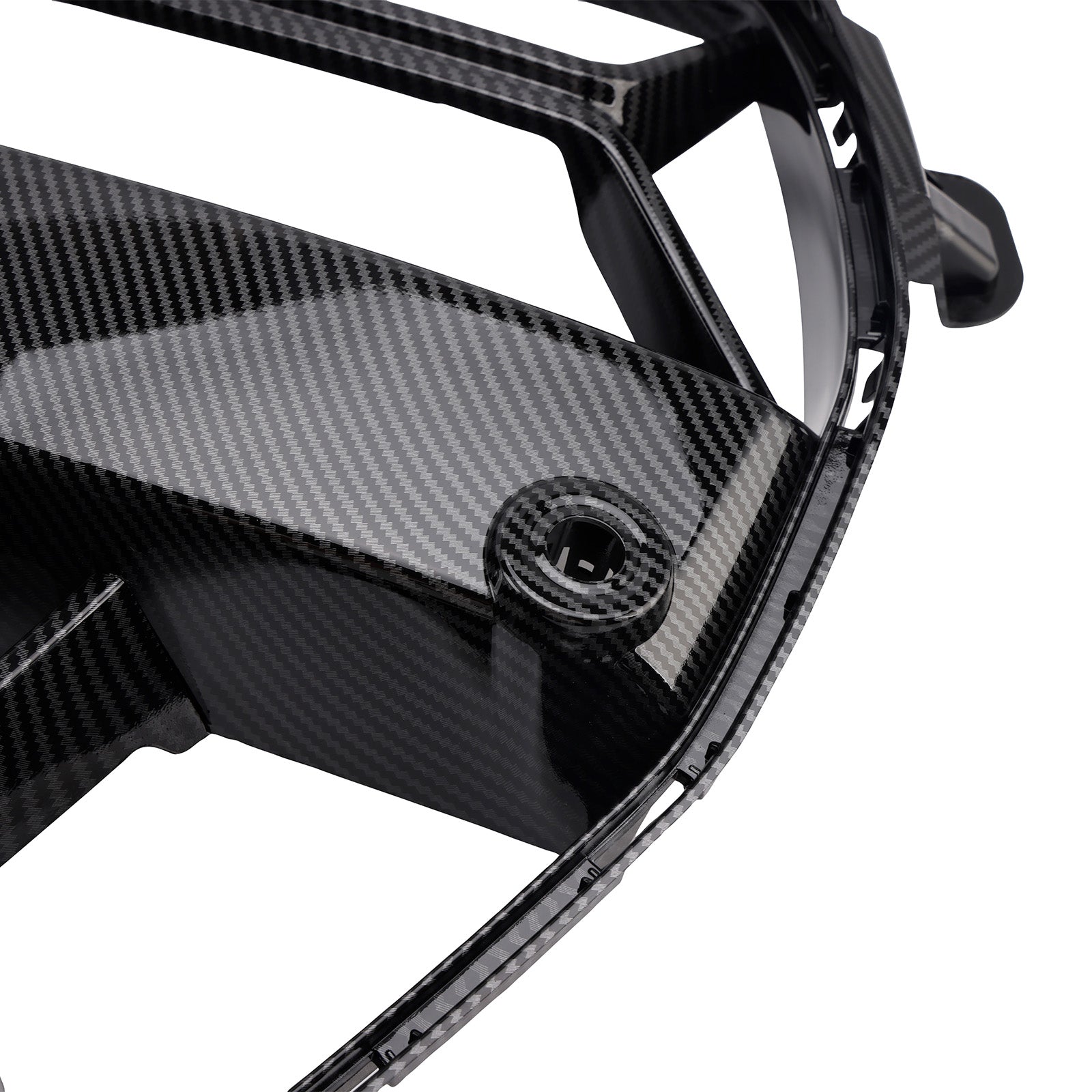 Grille de pare-chocs avant de Style CSL pour BMW M3 G80 M4 G82 2021 – 2026, noir brillant