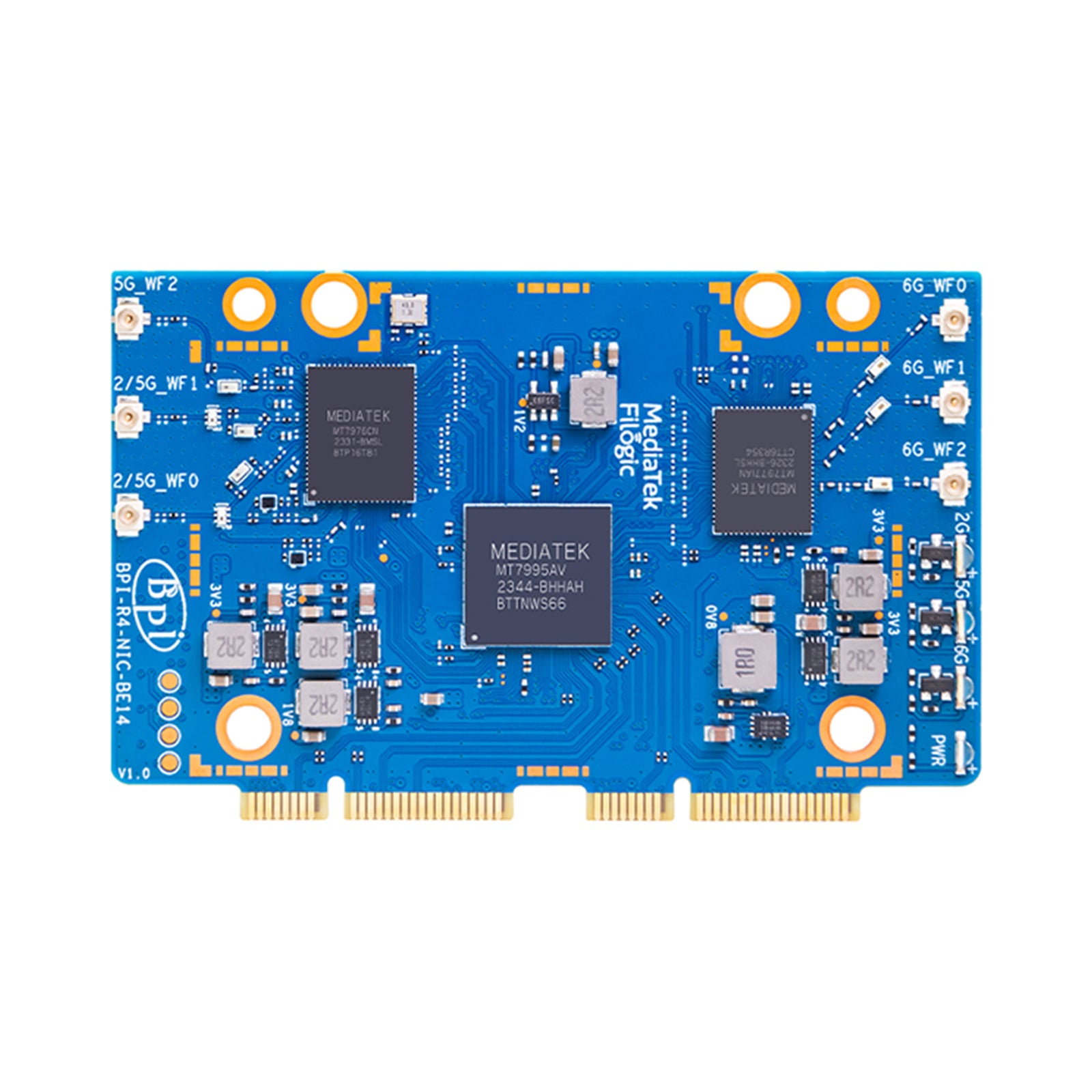 Module de routeur Open Source BPI-R4-NIC-BE14 BPI-R4-WiFi7 Module banane Pi R4 WiFi7