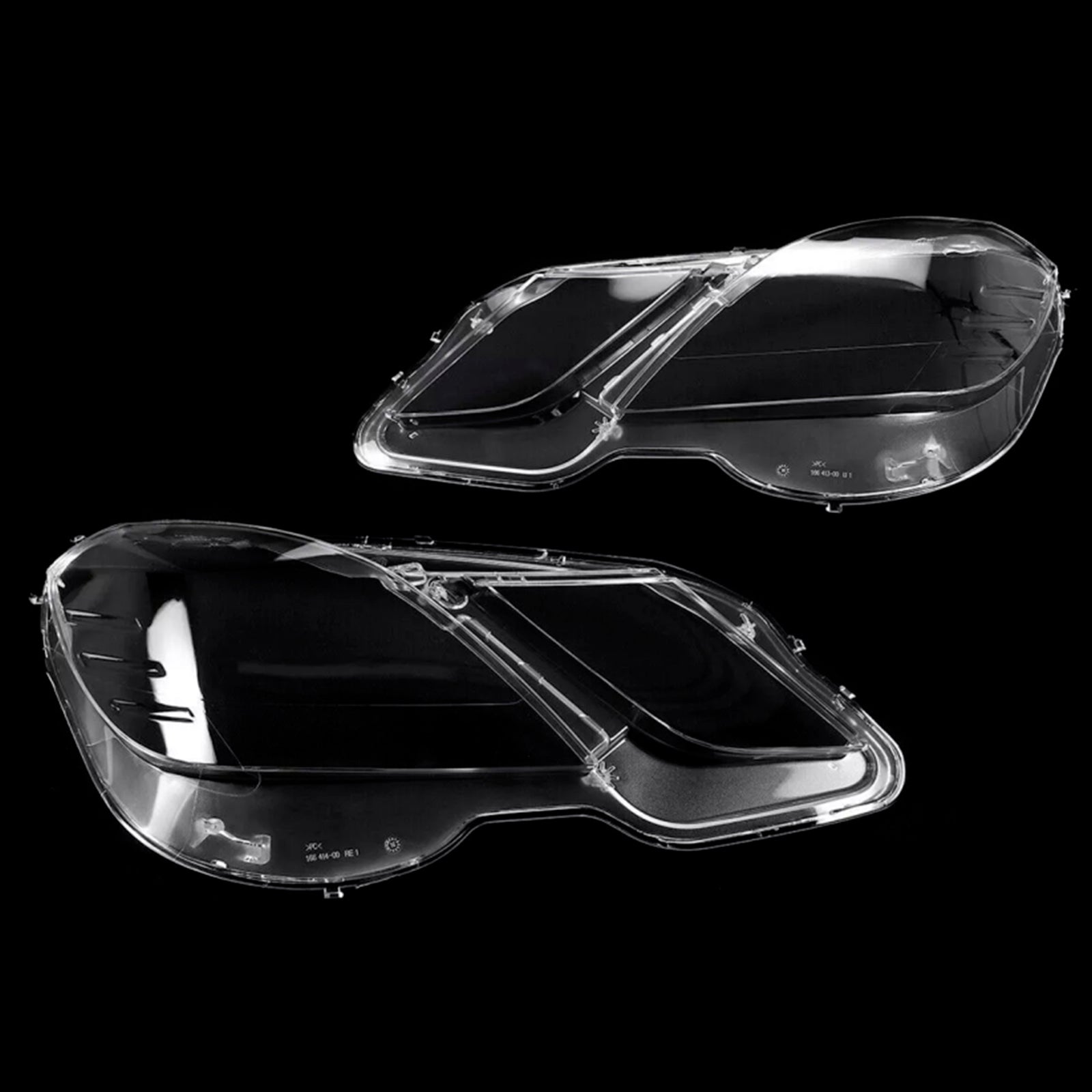 2009-2014 Mercedes Benz E-Class W212 2PCS Front Headlight Glass Clear Cover A2128209661