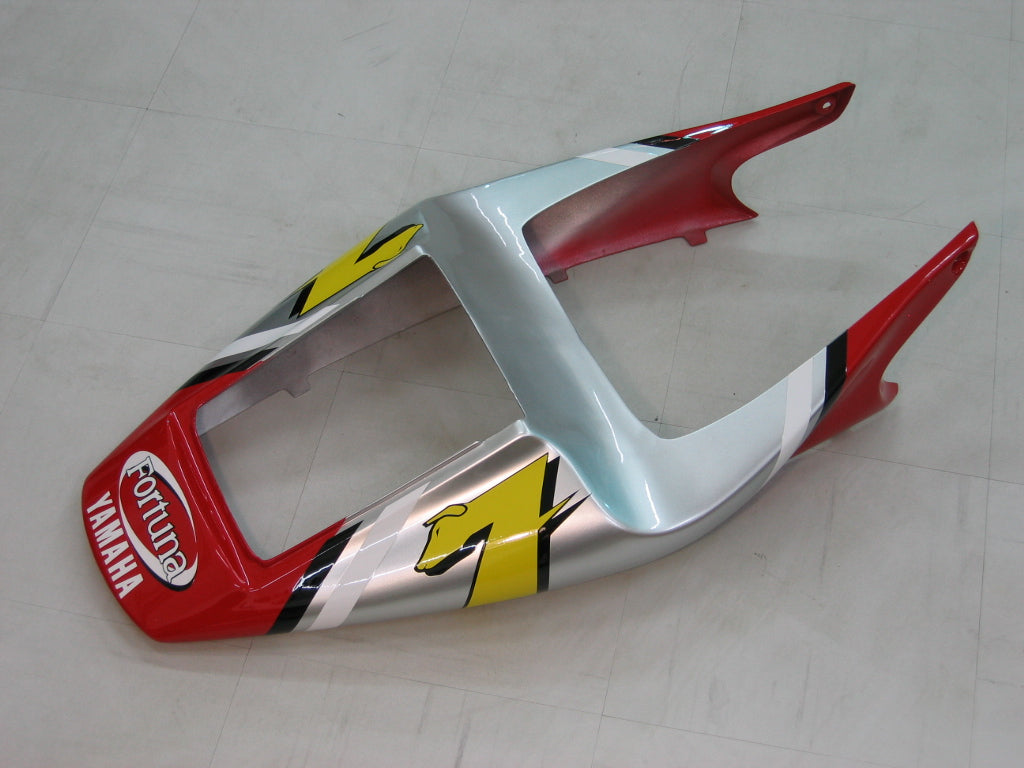 1998-1999 Yamaha YZF-R1 Rood Zilver Nr.7 Fortuna Racing Amotopart Stroomlijnkappen Douane kuip