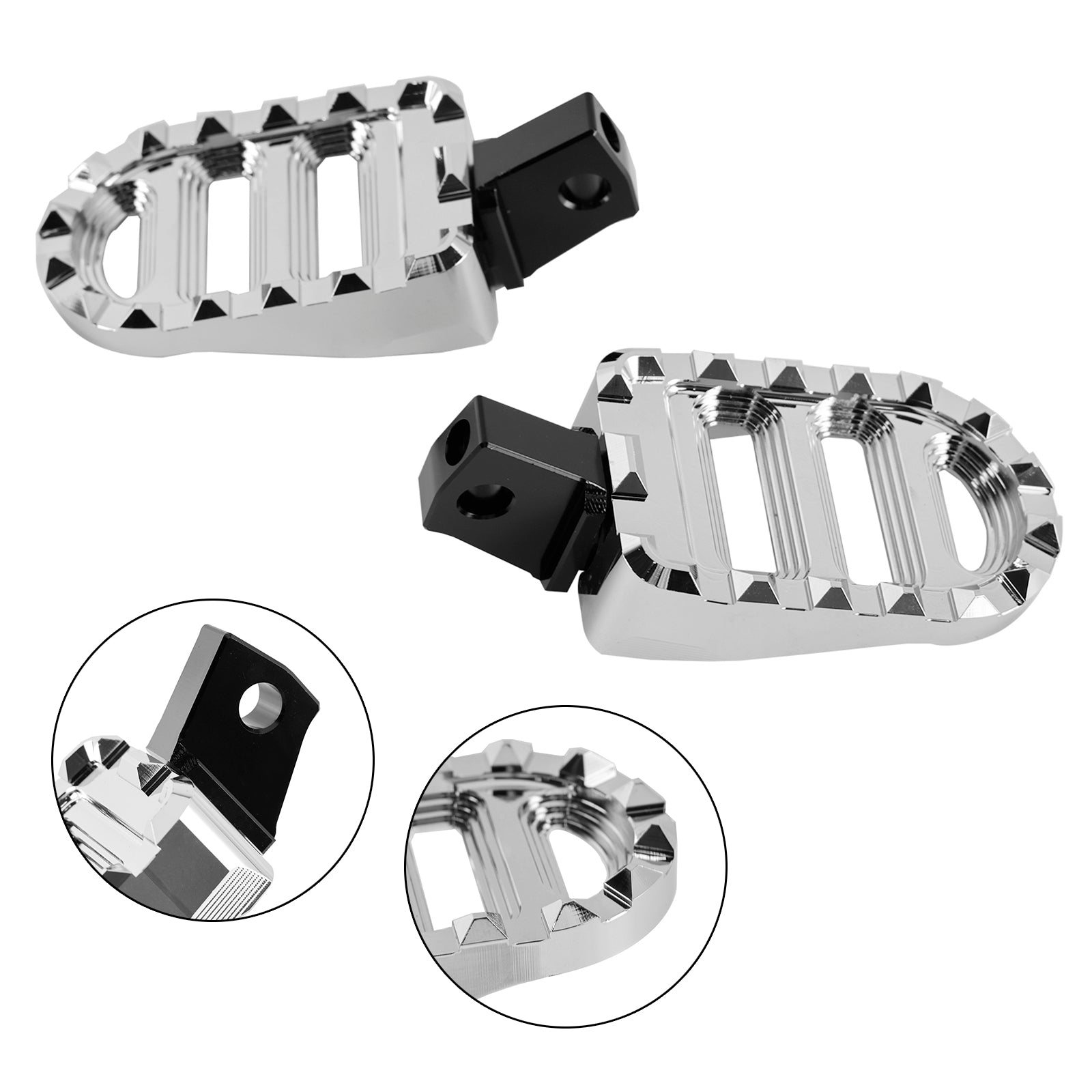 Front Footrests Foot Peg fit for BMW R18 /100 Years /Classic / R18B 2020-2023+