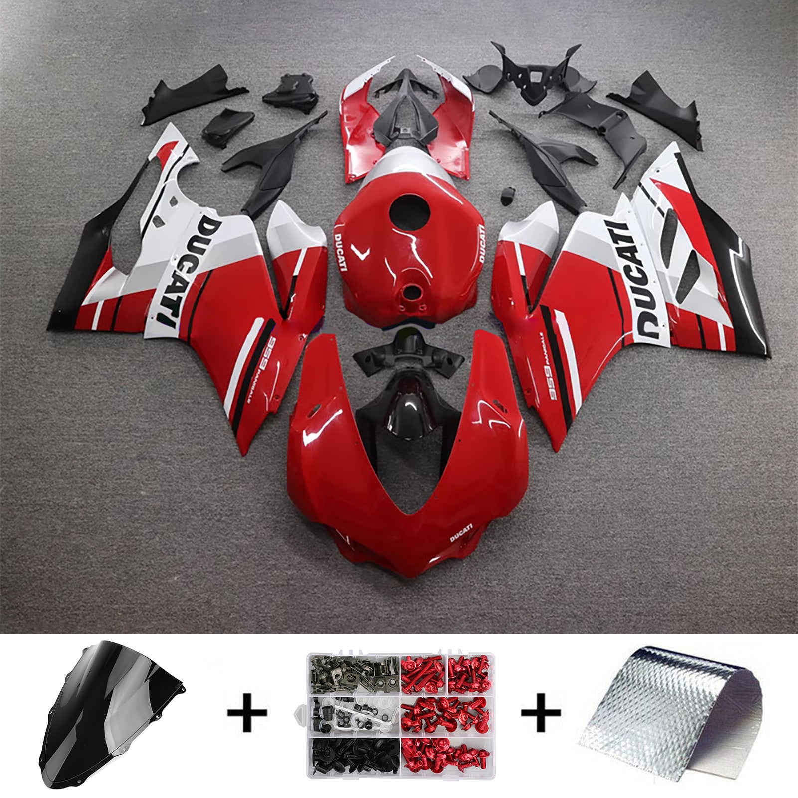 2015-2020 Ducati 1299 Injection Fairing Kit Bodywork Plastic ABS