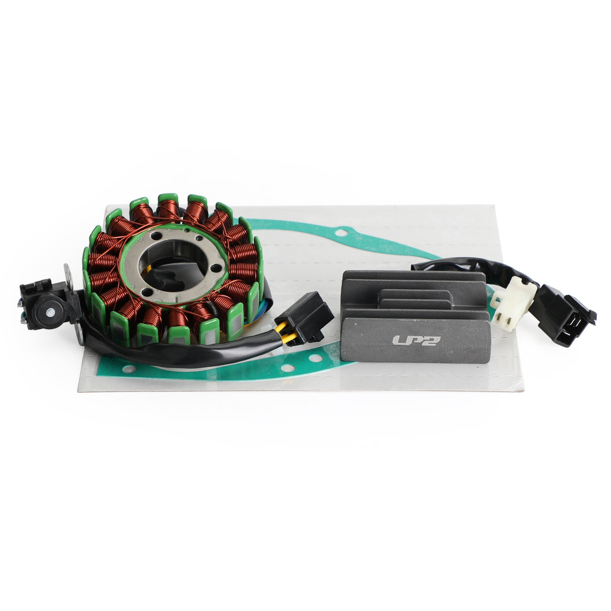 1998-2011 Suzuki GZ125 Marauder Magneto Stator+Voltage Rectifier+Gasket Generic