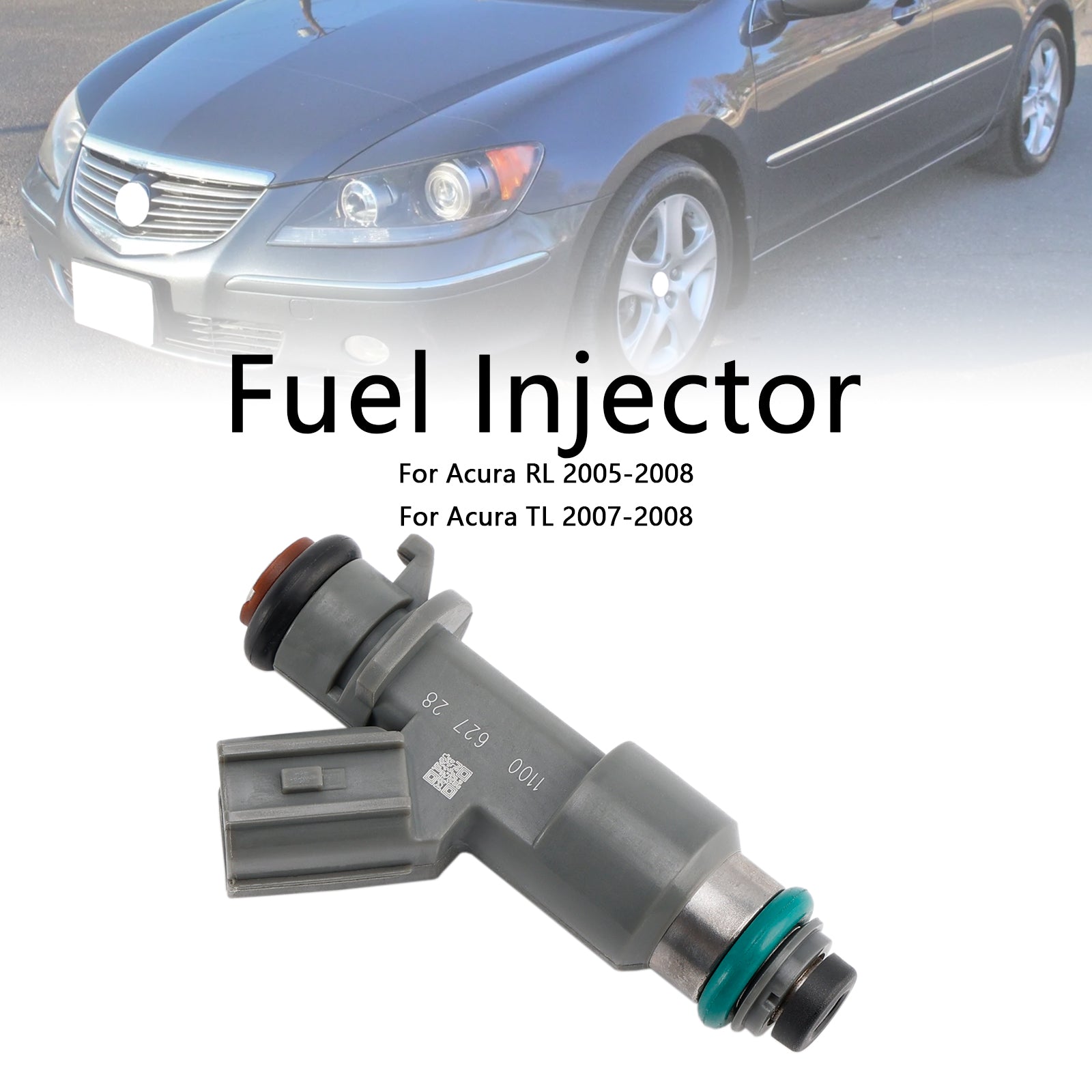 1PCS Fuel Injector 16450-RJA-A01 Fit Acura RL TL 3.5L V6 2005-2008