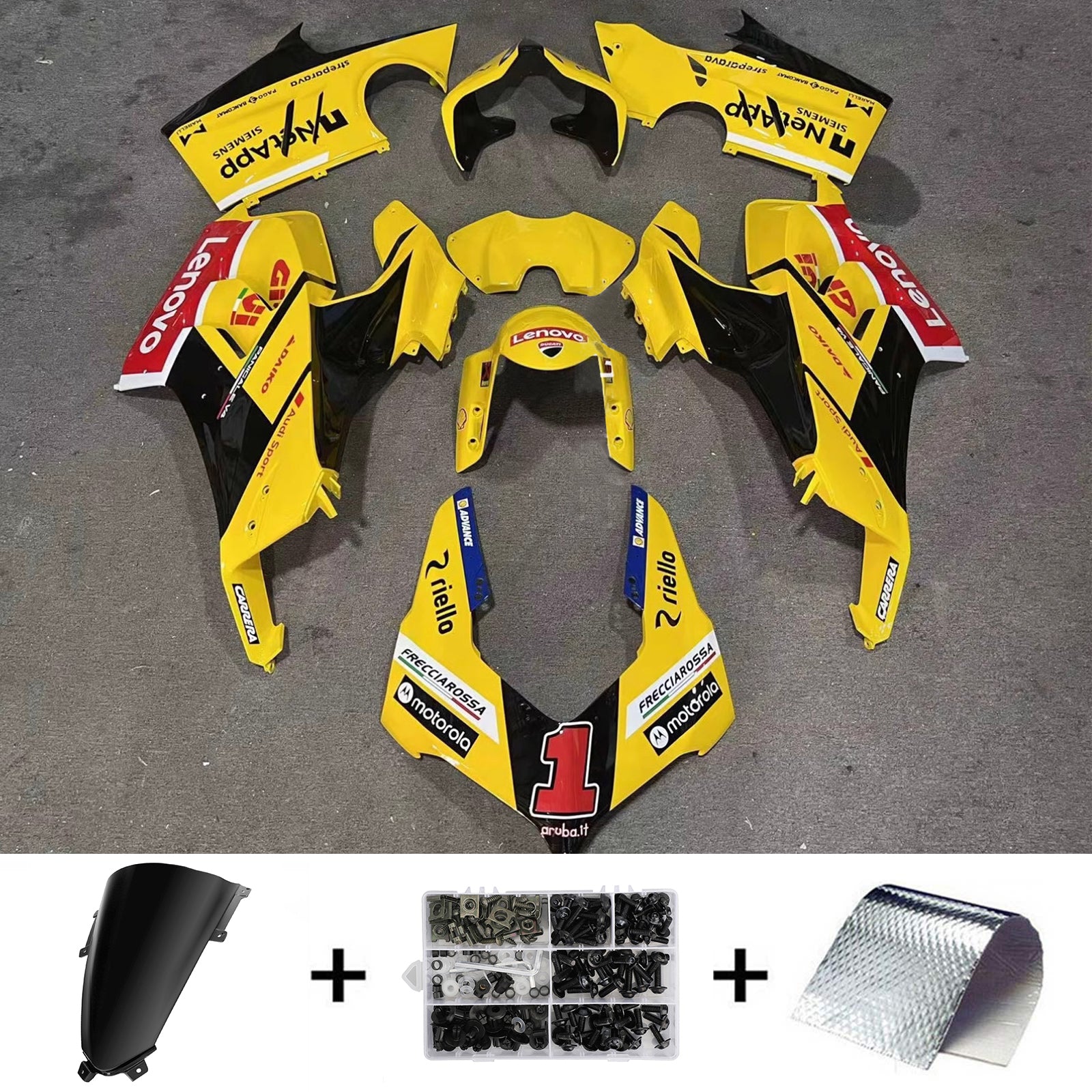 2022-2024 Ducati Panigale V4/V4S 2023-2024 V4SP/V4R Kit de carénage injection