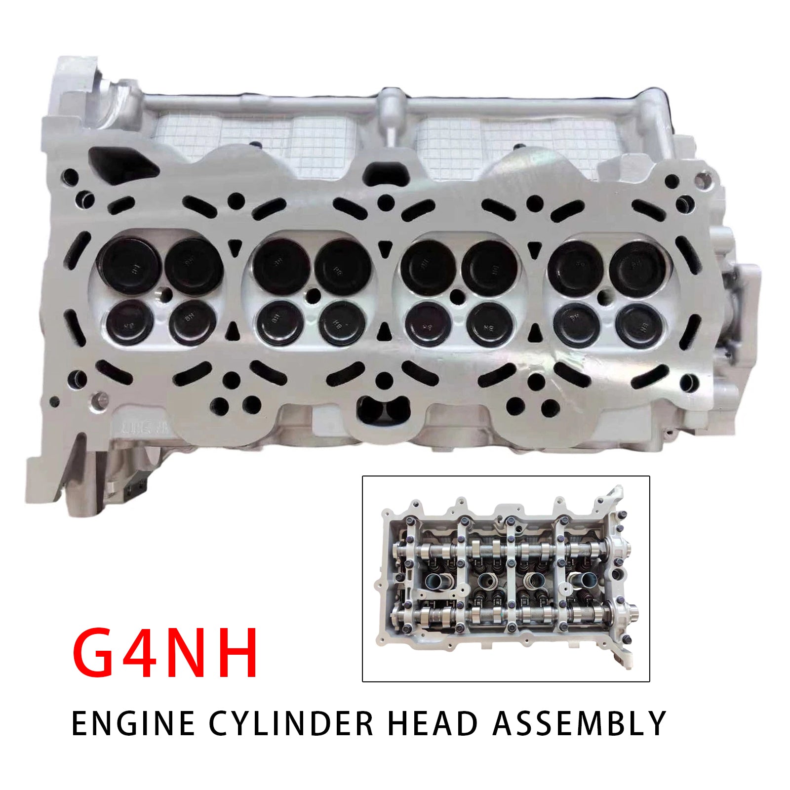2020, 2021, 2023 Kia Soul 2.0L AT EX Engine Cylinder Head Assembly G4NH 5N995-2EH00