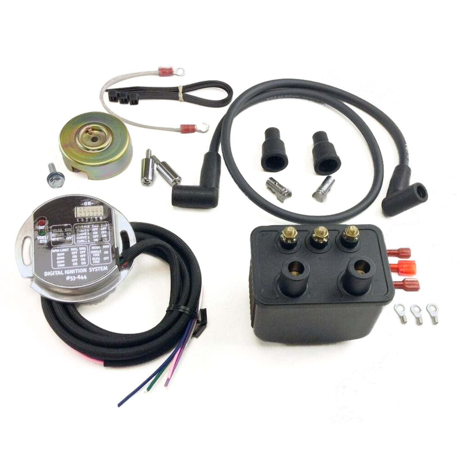 Double Fire Electronic Ignition Kit fit for Big Twin Models 1970-1999