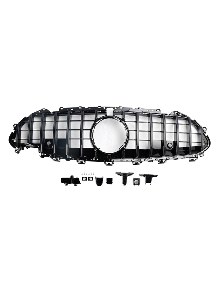 Mercedes CLS C257 2018-2024 W257 Parrilla de parachoques delantera negra para coupé