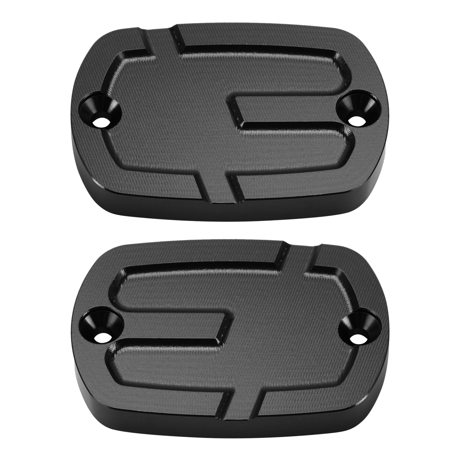 Pair Front Brake Fluid Reservoir Caps For YAMAHA TMAX 500 530 560 2004-2024