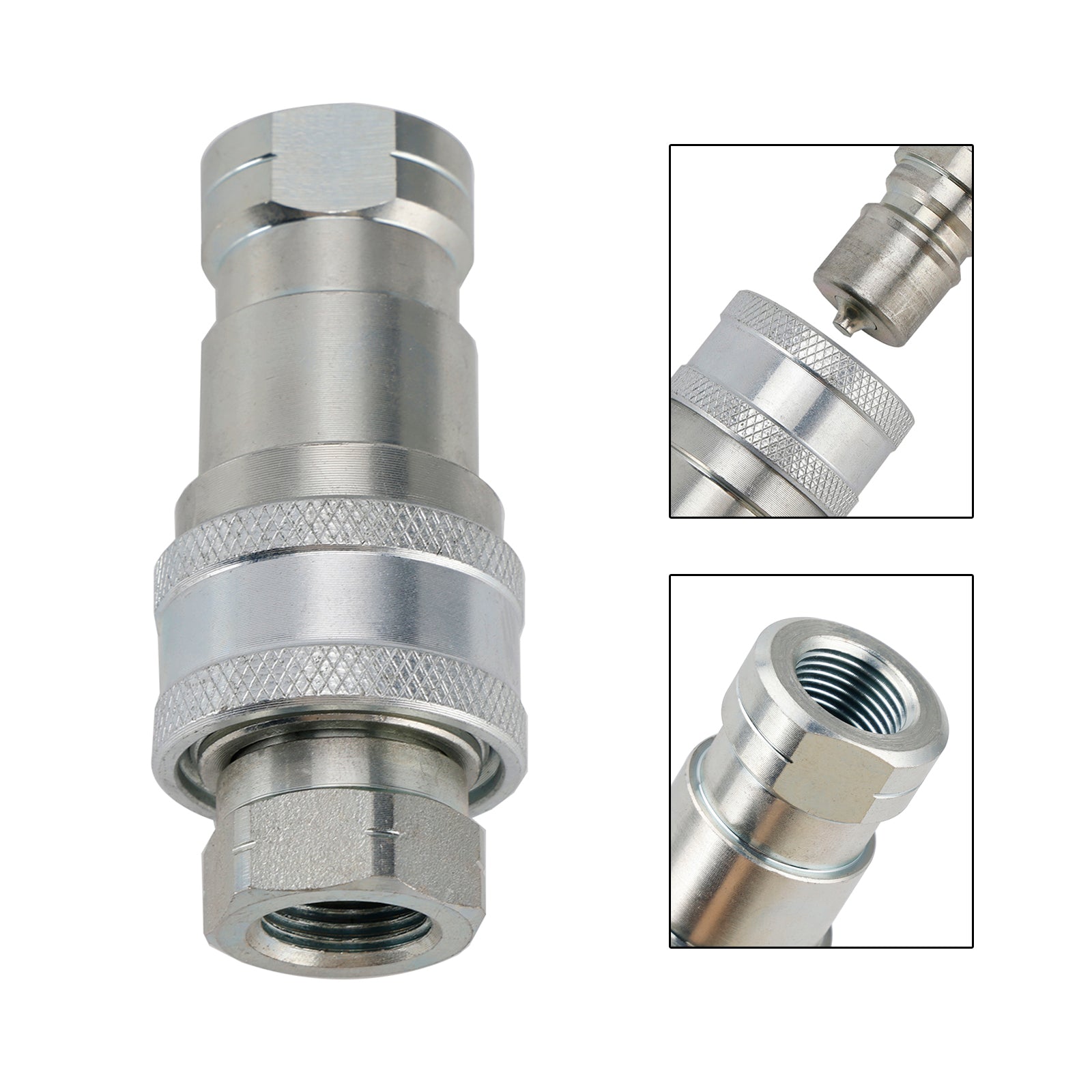 3/8" Acoplamientos hidráulicos de desconexión rápida NPT ISO 7241-B