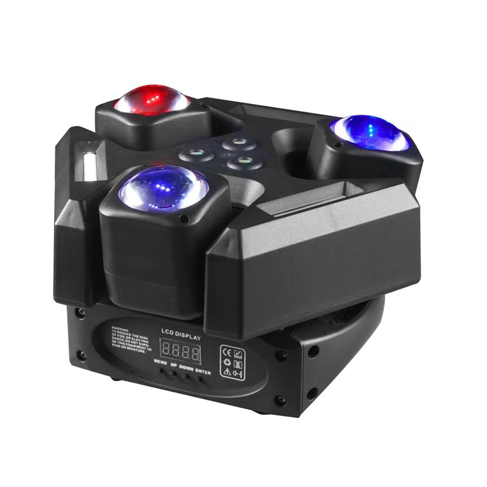 150W RGBW Lumière laser rotative Effet de scène DJ Party Beam Disco Show Bar Light