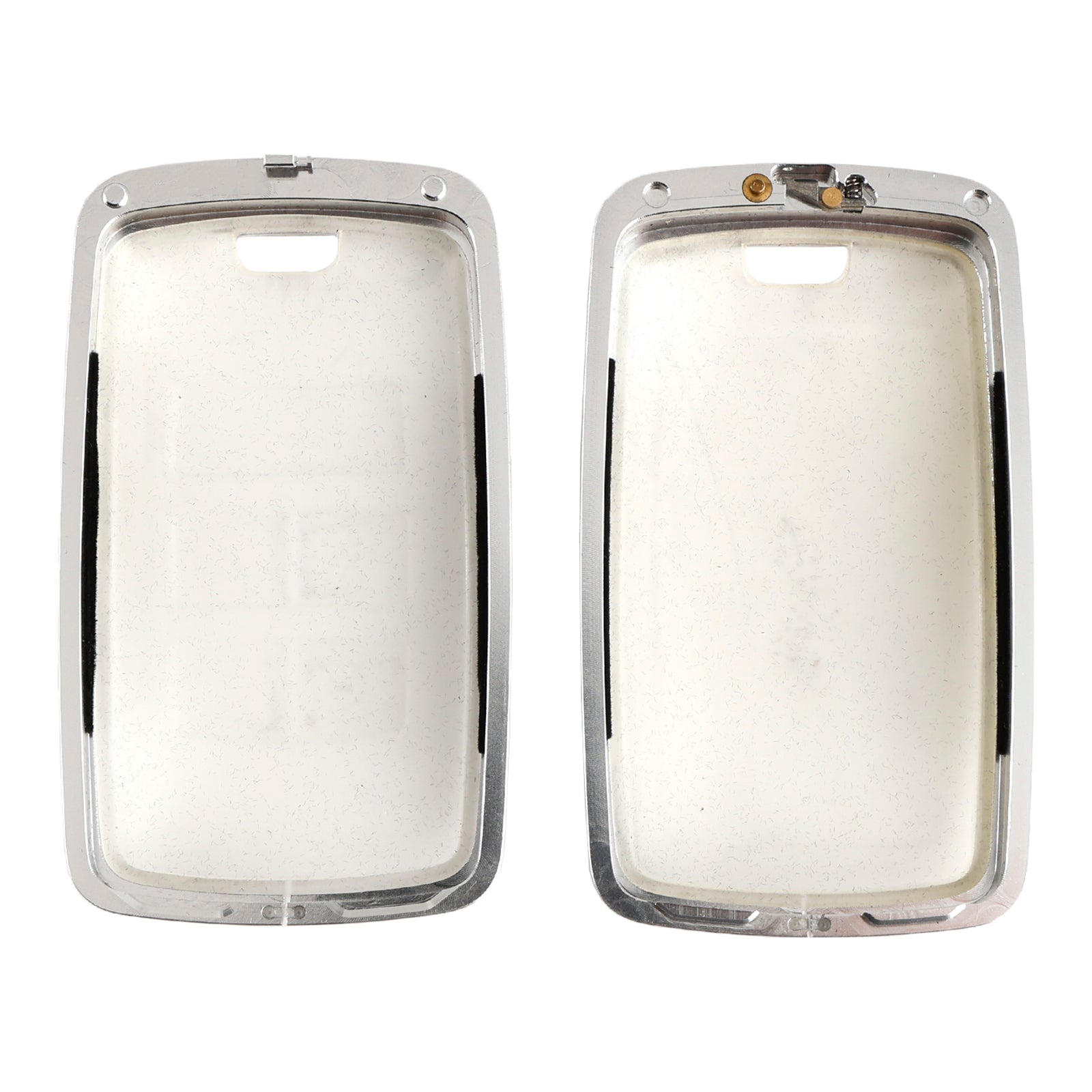 Alliage en aluminium TPU Soft Film Car Key Black Case Black Caxe pour Land Rover