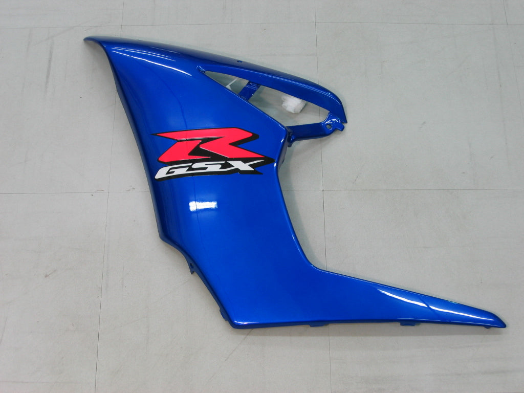 2005-2006 GSXR1000 Carénage de carrosserie bleu ABS Ensemble de plastiques moulés par injection générique