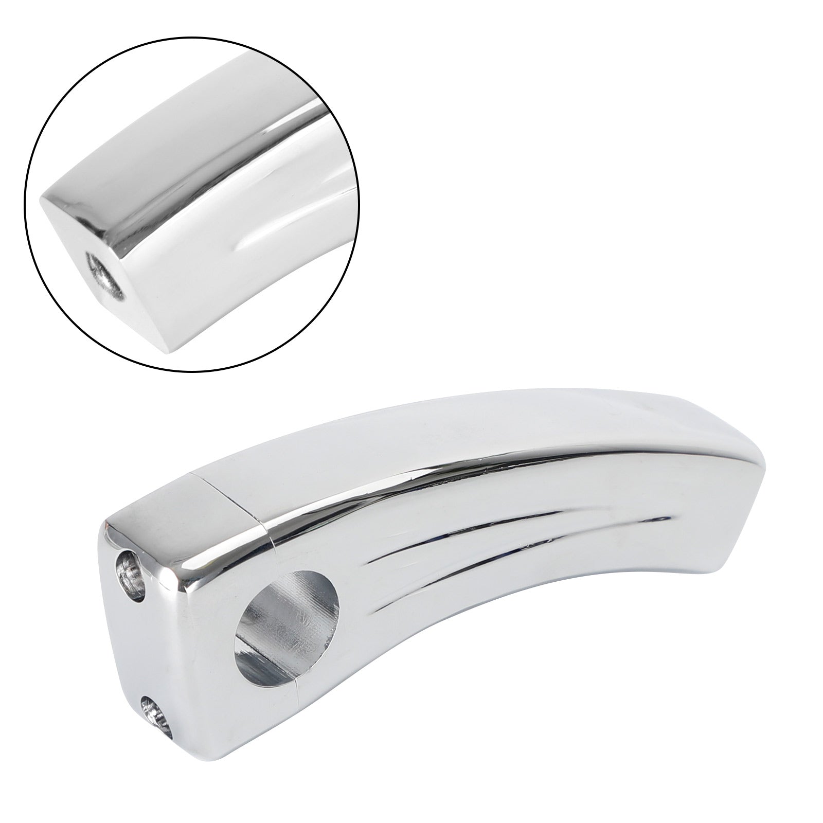 BILLET 4.5" HANDLE BAR RISERS SET 1" BARS 1.5" PULLBACK MOTORCYCLE FRONT ENDS