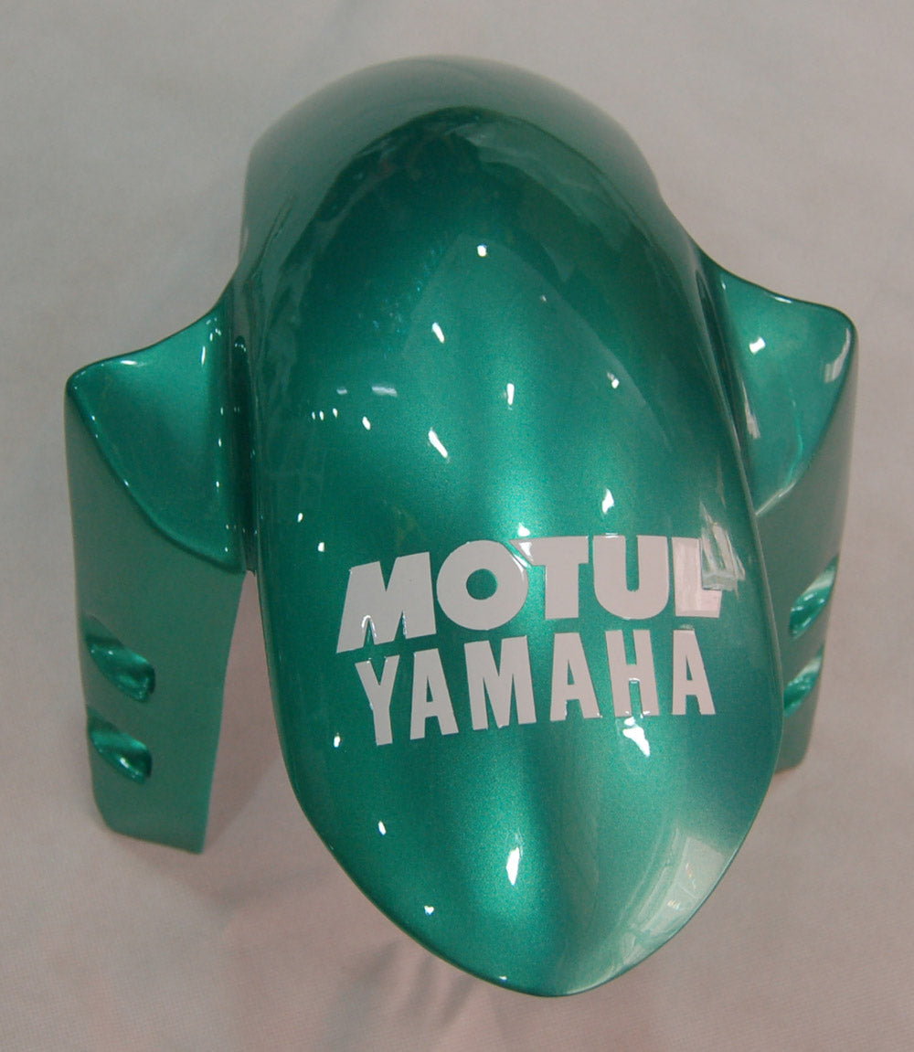 2007-2008 Yamaha YZF-R1 Green Emerald White FIAT Racing Fairings Generic