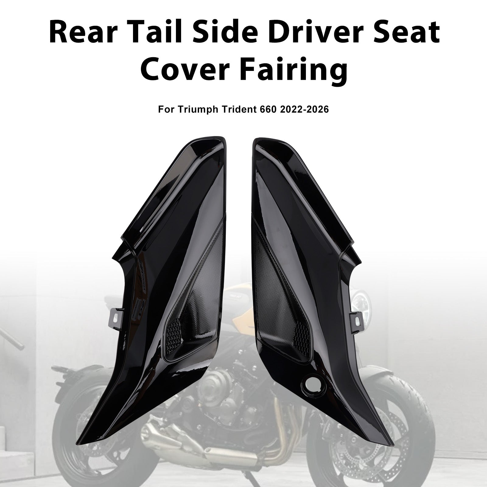 Side Seat Panel Fairing Cowl For Trident 660 2022-2026
