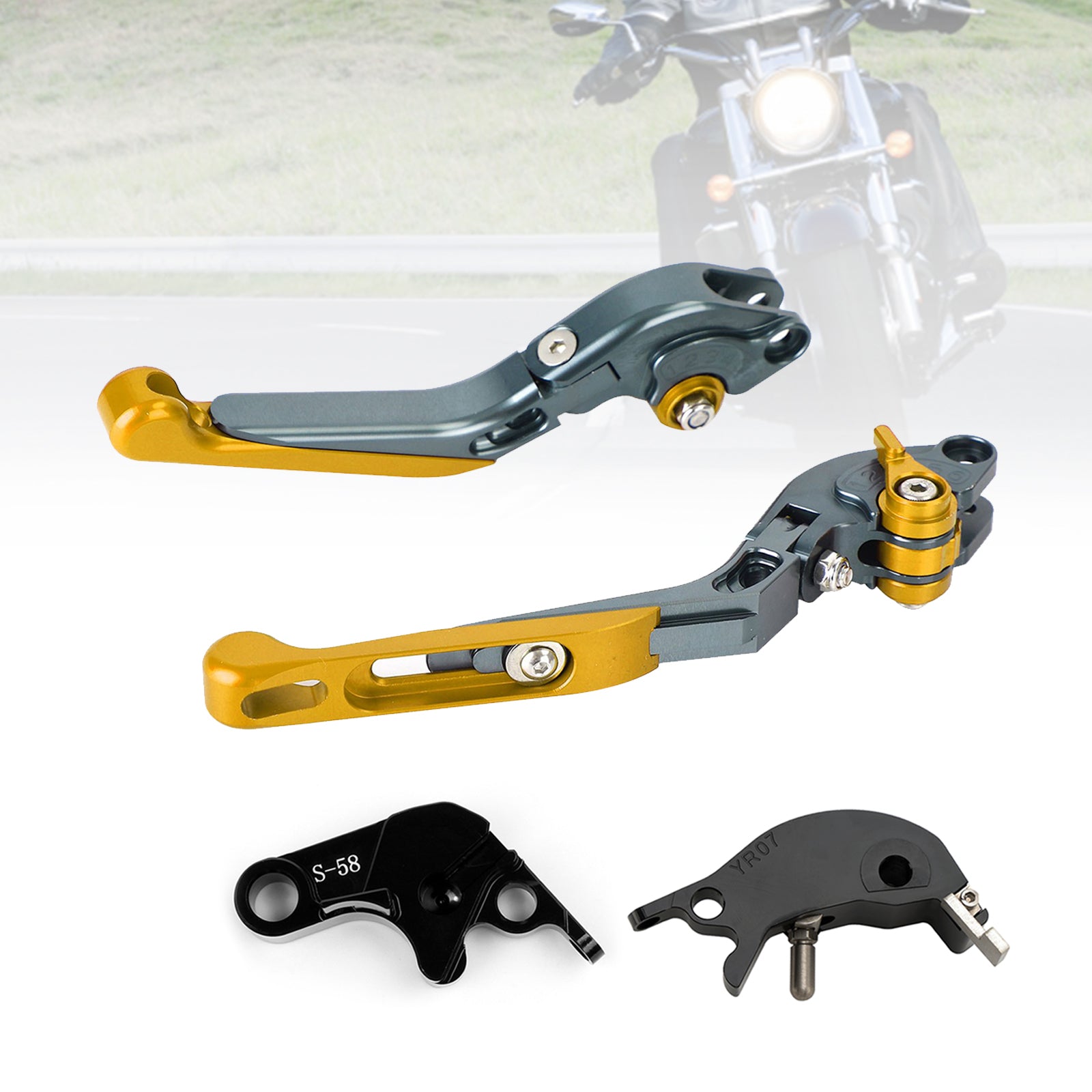 2022-2023 YAMAHA YZF R7 MT-10/SP FZ-10/SP Palanca de freno de embrague ajustable