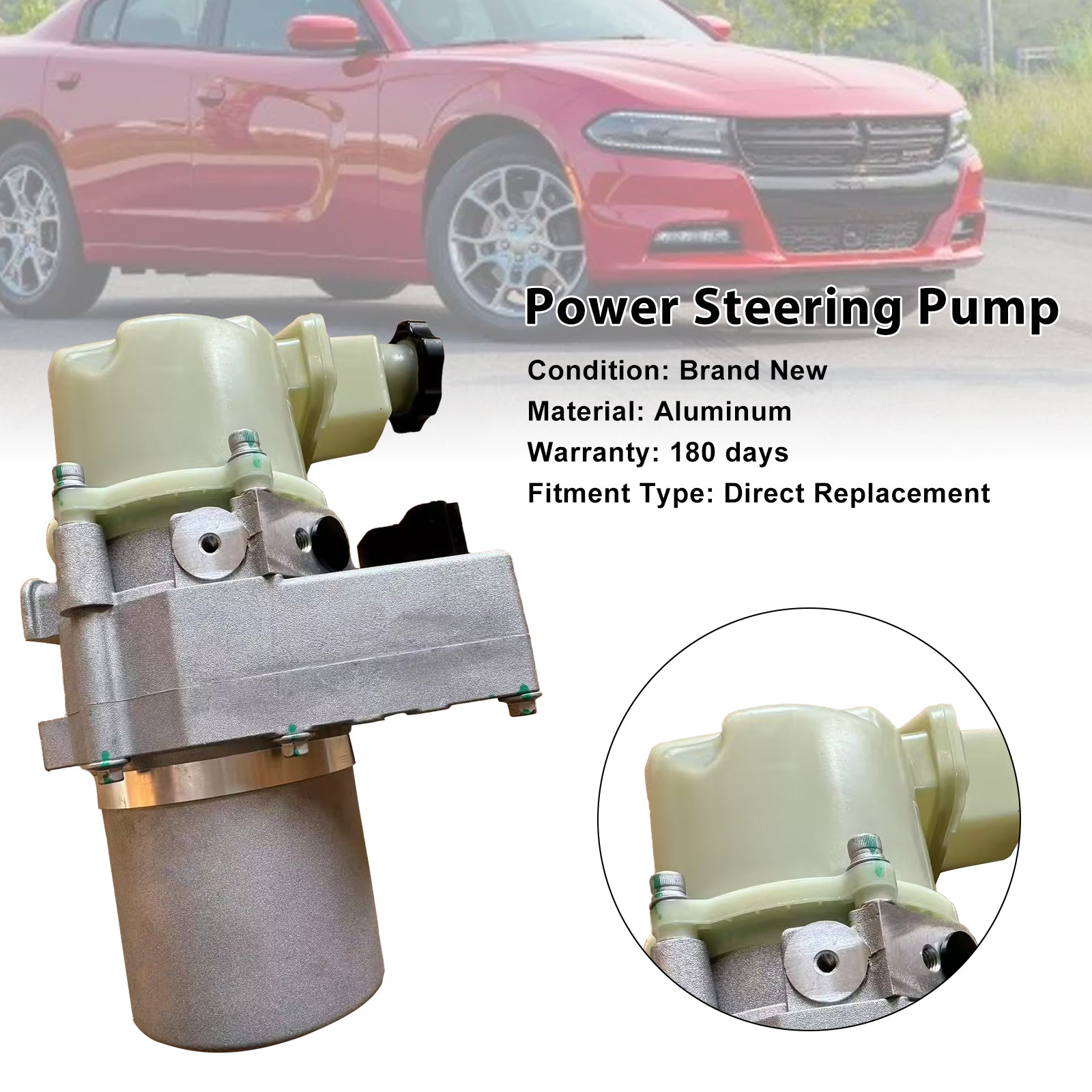 2011-2015 Charger 300 RWD Electric Hydraulic Power Steering Assist Motor Pump