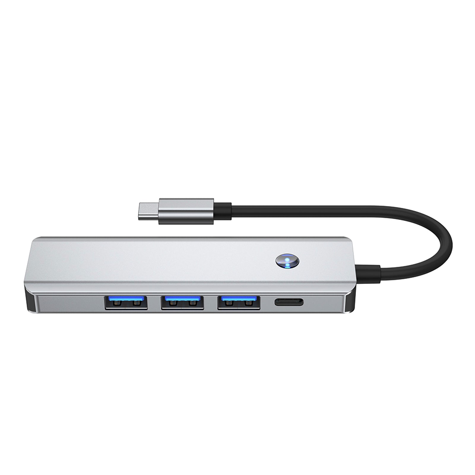 5 en 1 adaptador de concentrador de interfaz TYPE-C+USB3.0*1+USB2.0*2+HDMI+PD100W para MacBook