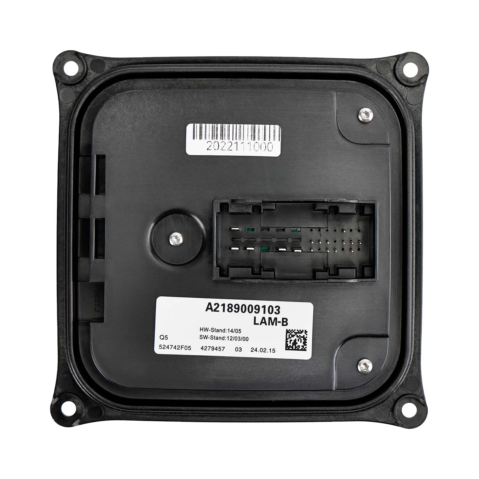 A2189009103 2011-2014 Mercedes Benz Classe BW246 Módulo de controle de luz de direção LED