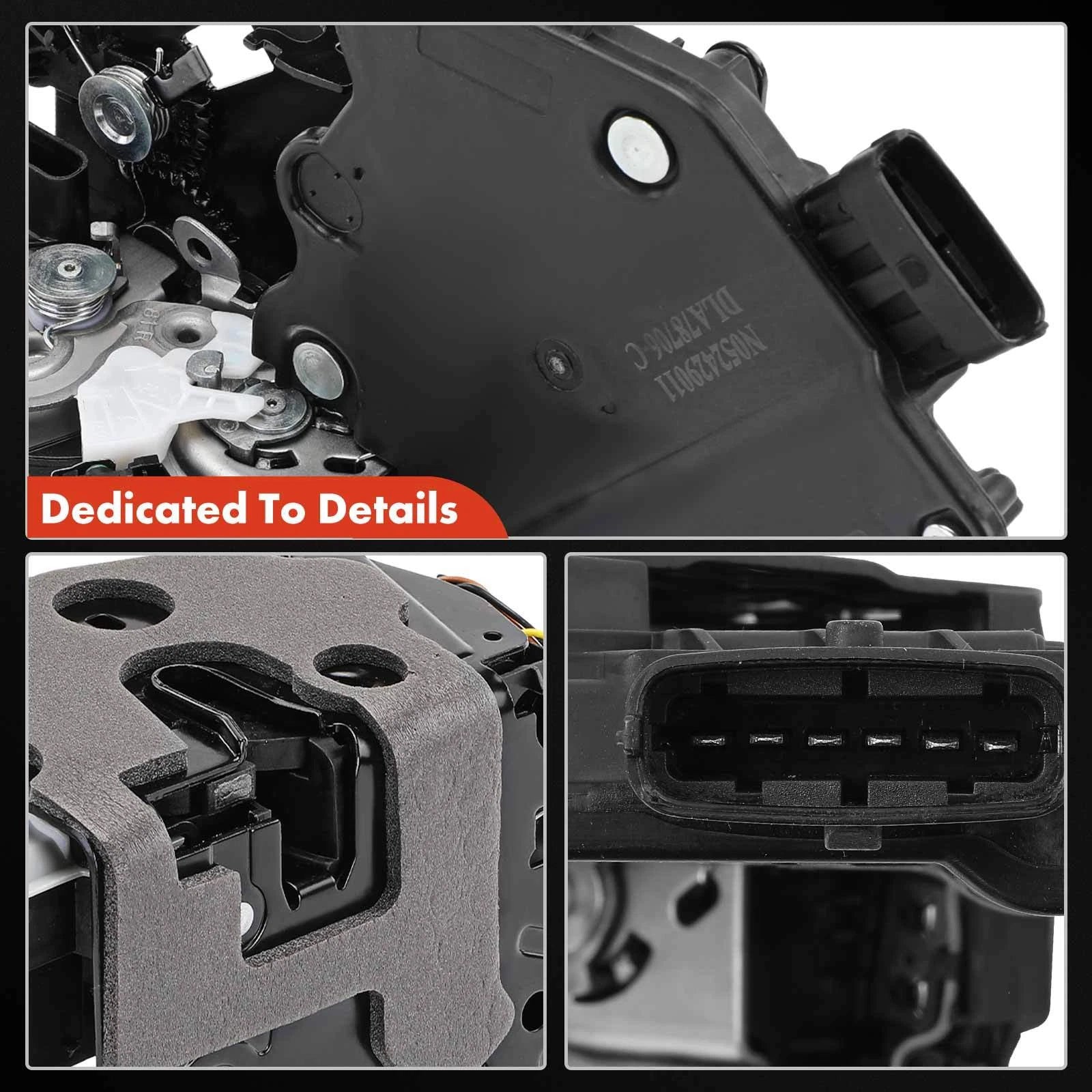 Front Right Door Lock Actuator LR078706 for Land Rover Range Rover Sport 2014-2022