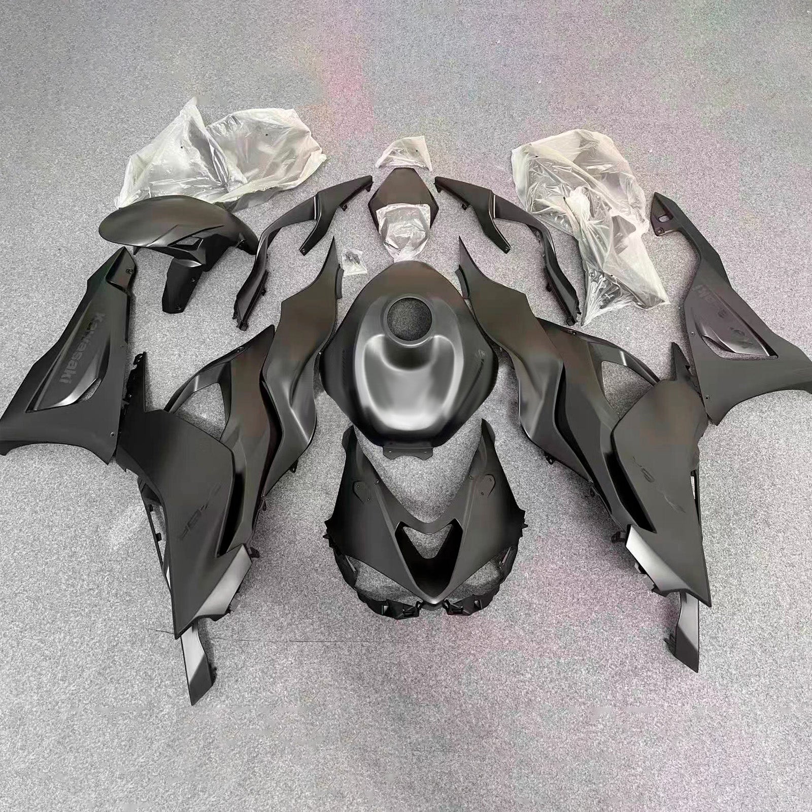 Kit carenatura iniezione carrozzeria in plastica ABS adatta per Kawasaki ZX-6R 2024-2025