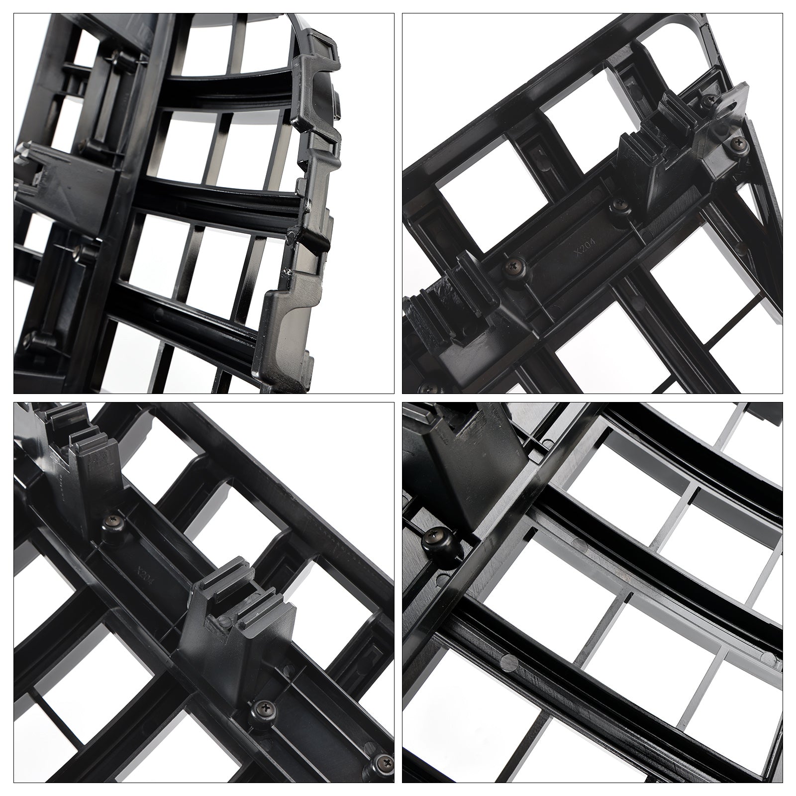 2013-2015 Mercedes Benz GLK X204 GT Front Grille Grill Mesh Chrome