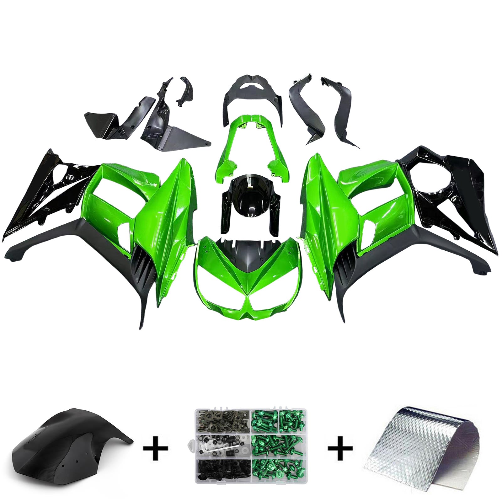 Injection Fairing Kit Bodywork Plastic ABS fit For Kawasaki Z1000SX 2010-2015