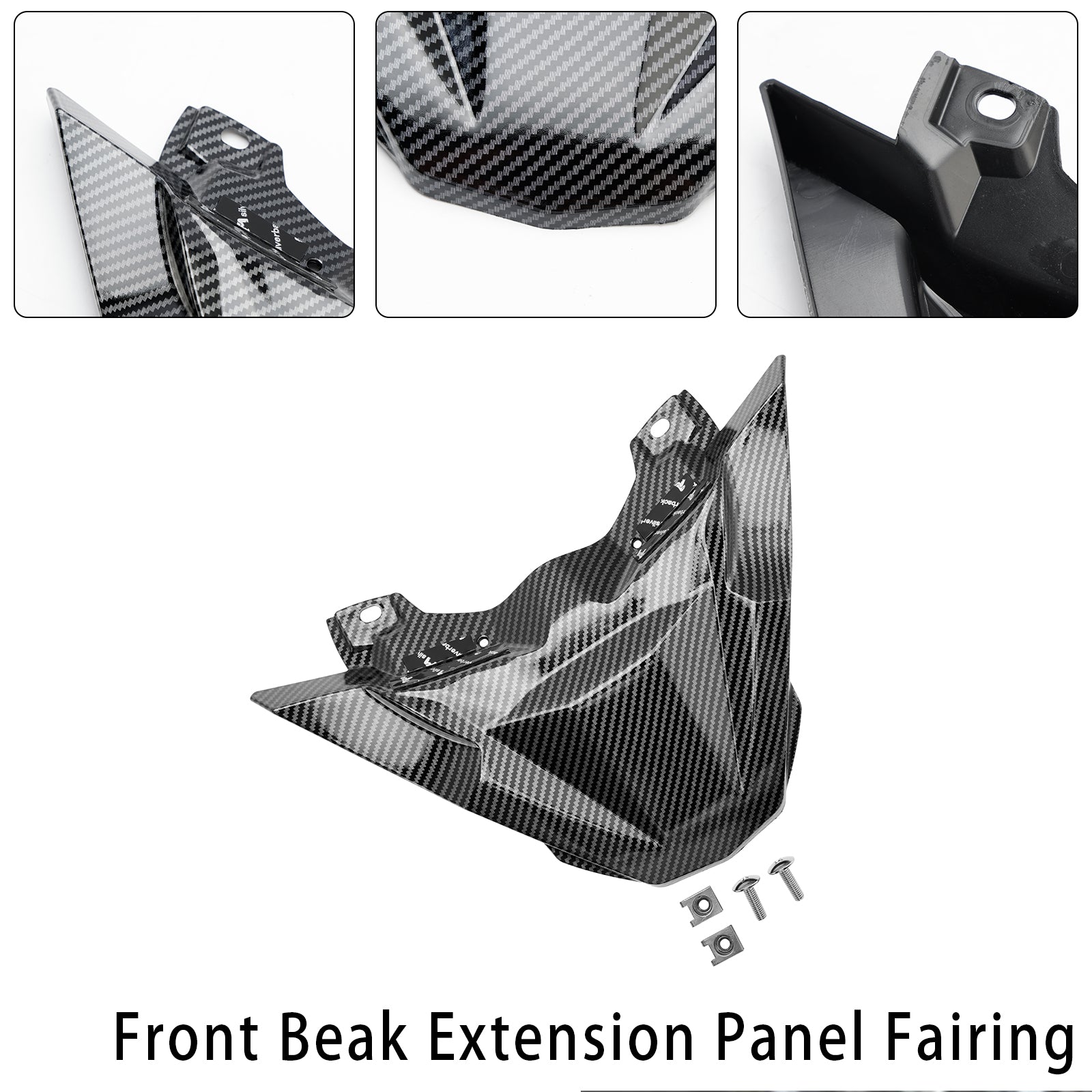 Front Beak Extension Nose Panel Fairing For Honda ADV 160 2023-2024