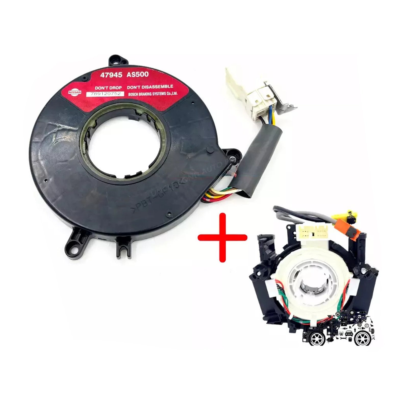 2003-2007 Nissan Murano Klokveer + Stuurhoeksensor 47945-AS500 47945AS500